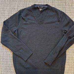 Banana Republic 100% Merino Wool V-Neck Sweater